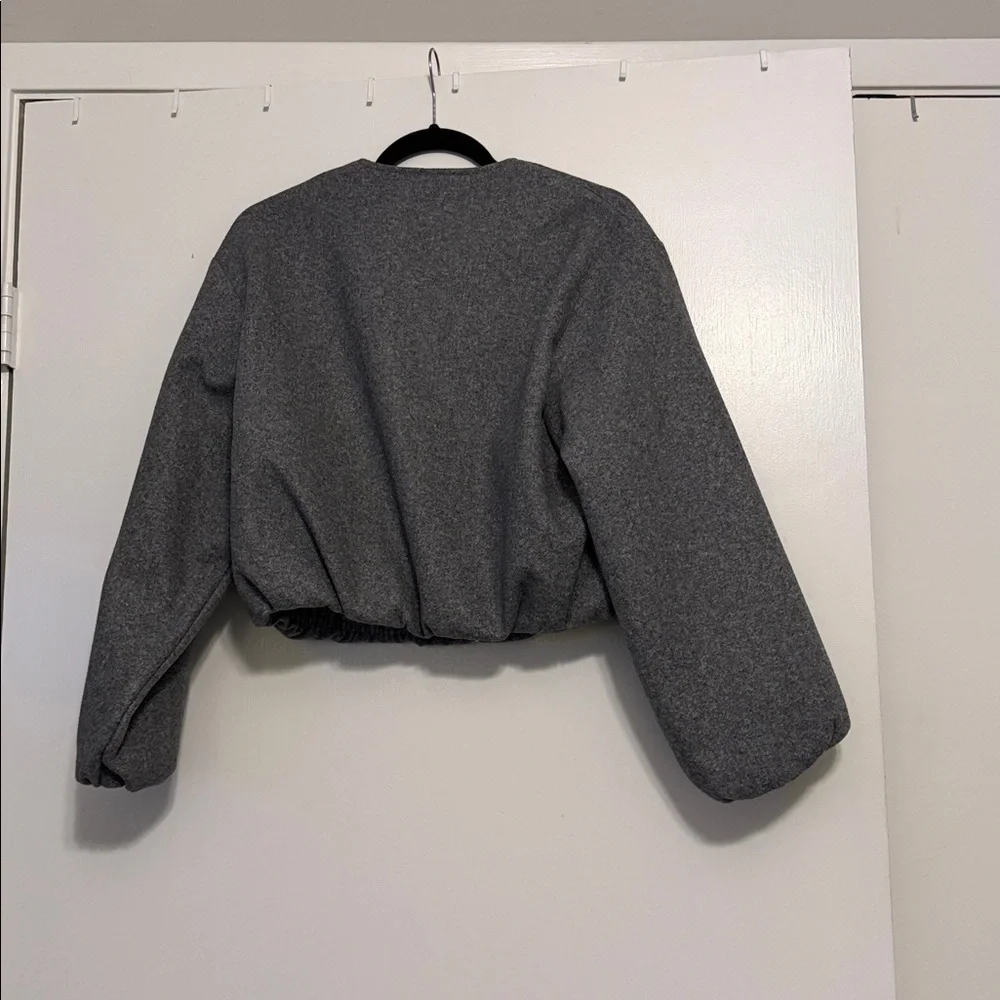 Zara Soft Bomber Jacket - Picture 4 of 9